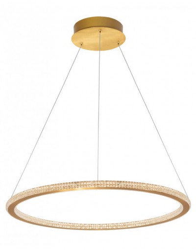 Nowoczesna lampa Luces Exclusivas MONTE LE41695 - kolor lampy - złoty, materiał - aluminium/akryl