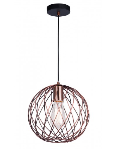 Stylowa lampa Luces Exclusivas TARAZA LE42182 - kolor lampy - miedziany, materiał - metal