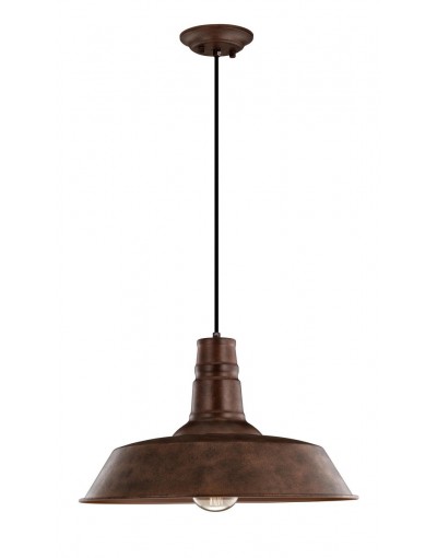 Niecodzienna lampa Luces Exclusivas TARIBA LE42185 - kolor lampy - rdzawy, materiał - metal