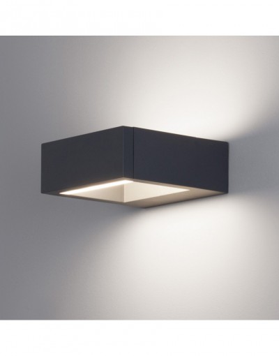 Niepowtarzalna lampa Luces Exclusivas MORALEJA LE71336 - kolor lampy - szary, materiał - aluminium/akryl