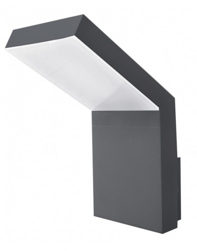 Niepowtarzalna lampa Luces Exclusivas NECOCHEA LE71342 - kolor lampy - szary, materiał - aluminium/akryl