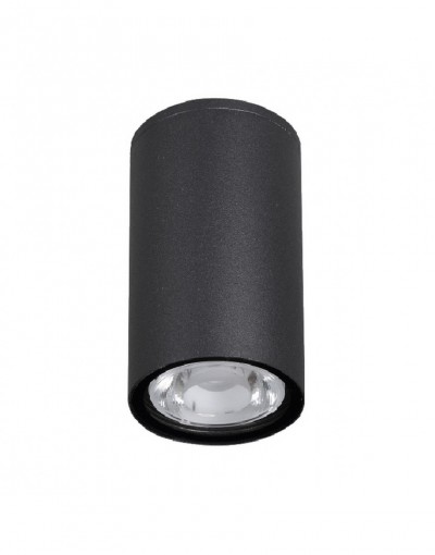 Niecodzienna lampa Luces Exclusivas SARAVENA LE71419 - kolor lampy - czarny, materiał - aluminium/szkło