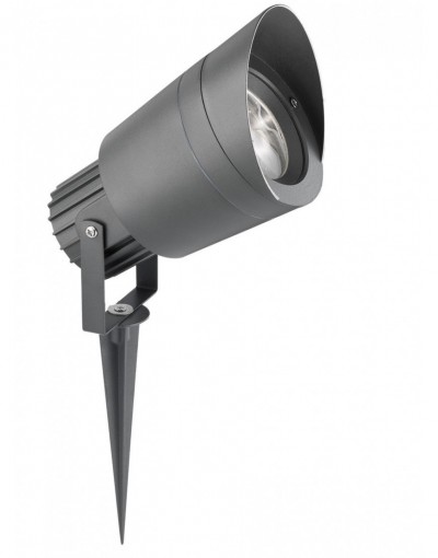 Niecodzienna lampa Luces Exclusivas TORREJON LE71457 - kolor lampy - ciemnoszary, materiał - aluminium/szkło