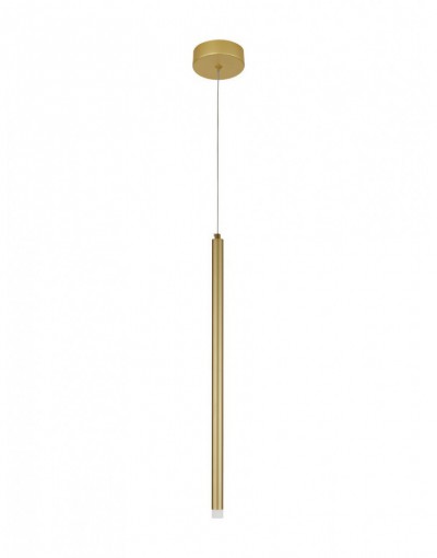 złota dekoracyjna lampa wisząca - nowoczesna ledowa Luces Exclusivas TORREON LE42845