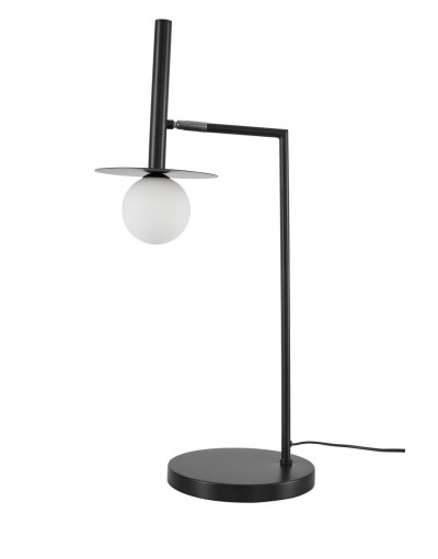 czarna dekoracyjna lampa stojąca - stołowa  Luces Exclusivas MORELOS LE42888