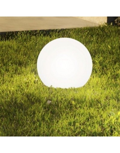 Super kula ogrodowa - biała - 230V - E27 - 35cm