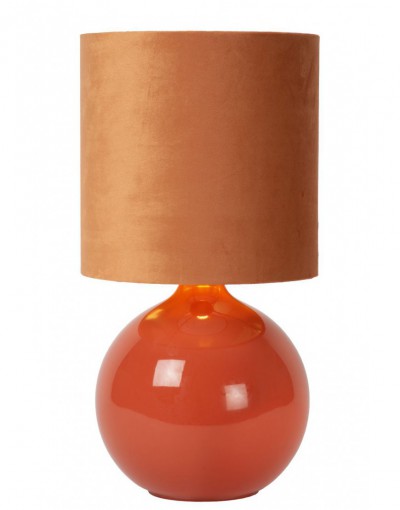 ESTERAD Lampa stołowa - Orange - 1xE14 - 40W - Cerami.