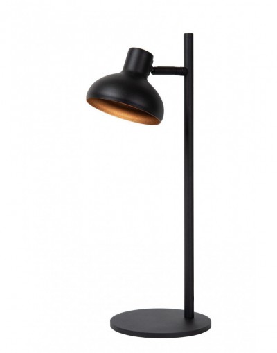 SENSAS Lampa stołowa - Czarna - Ø18 - 1xES111 - 12W - Steel