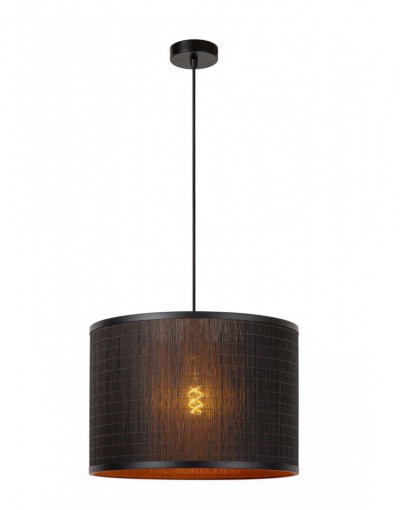 TAGALOG - Lampa wisząca - Ø 40 cm - 1xE27 - Czarna