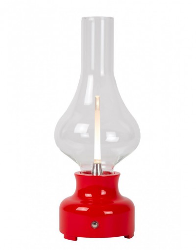 JASON - Lampa stołowa - LED - 1x2W 3000K - 3 StepDim - Red