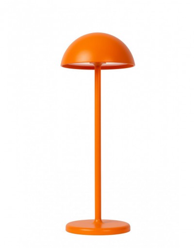 JOY - Zewnętrzna lampa stołowa ładowana przez USB - Ø 11,5 cm - LED Dim. - 1x1,5W 3000K - IP54 - Orange